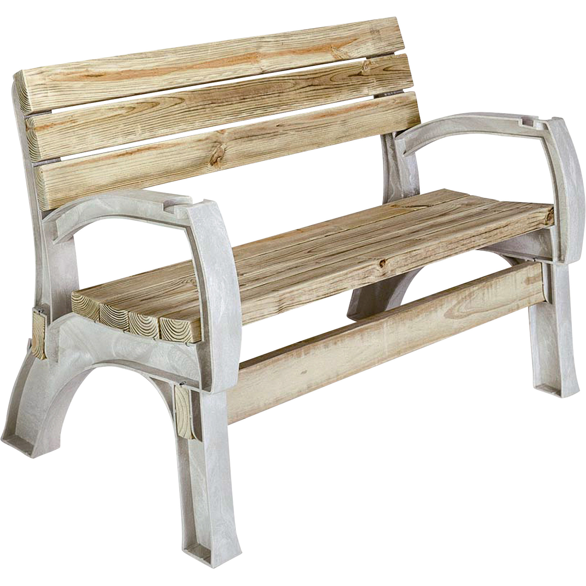 2x4 Basics AnySize Park Bench/Chair Kit, Sand, Model# 90134